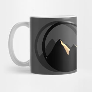 Mountain in a circle Mug